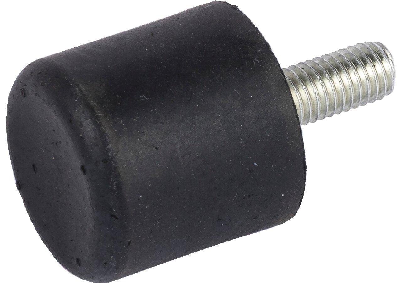 Gummi Metallsaugpuffer Typ DS, Dm 20 x 23,5 mm, zylindrisch 1x Aussengewinde M6 x 18 mm GartenShop24