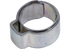 1-Ohr-Klemmen Dm 11,5 - 13,3 mm, mit Einlegering, 10 Stück Stahl verzinkt W1 ABA