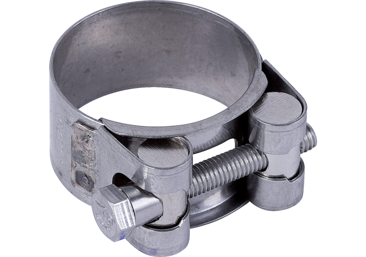 Gelenkbolzenschelle Dm 149 - 161 / 25 mm, 1-teilig Edelstahl W5 Gemi