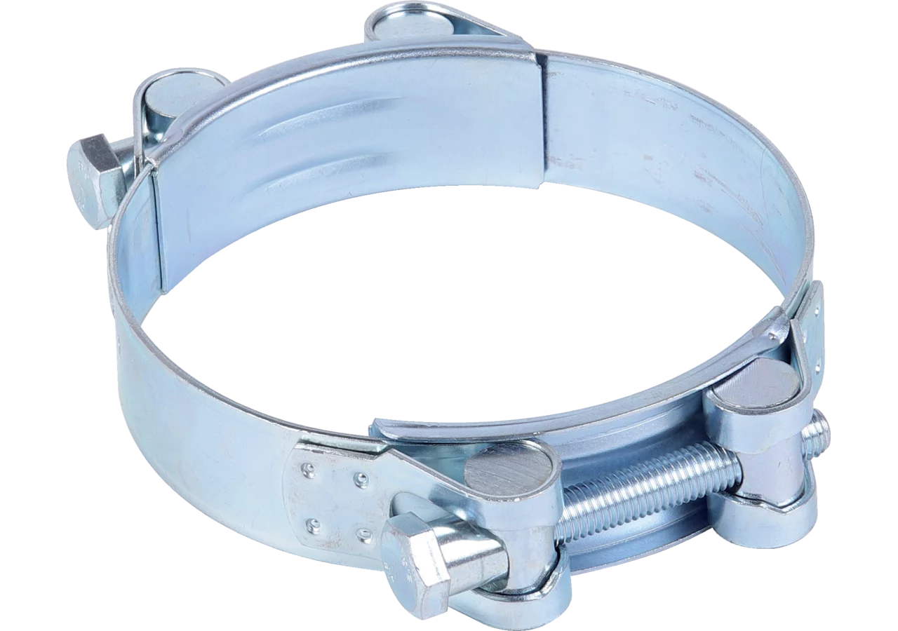 Gelenkbolzenschelle Dm 64 - 72 / 20 mm, 2-teilig Stahl verzinkt W1 Gemi