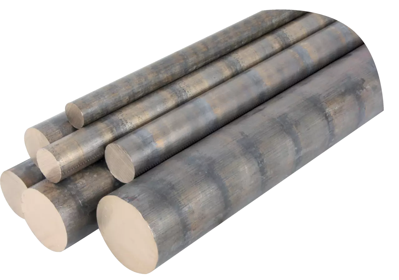 Strangguss Dm 36 x 500 mm, Bronze Vollstange GartenShop24