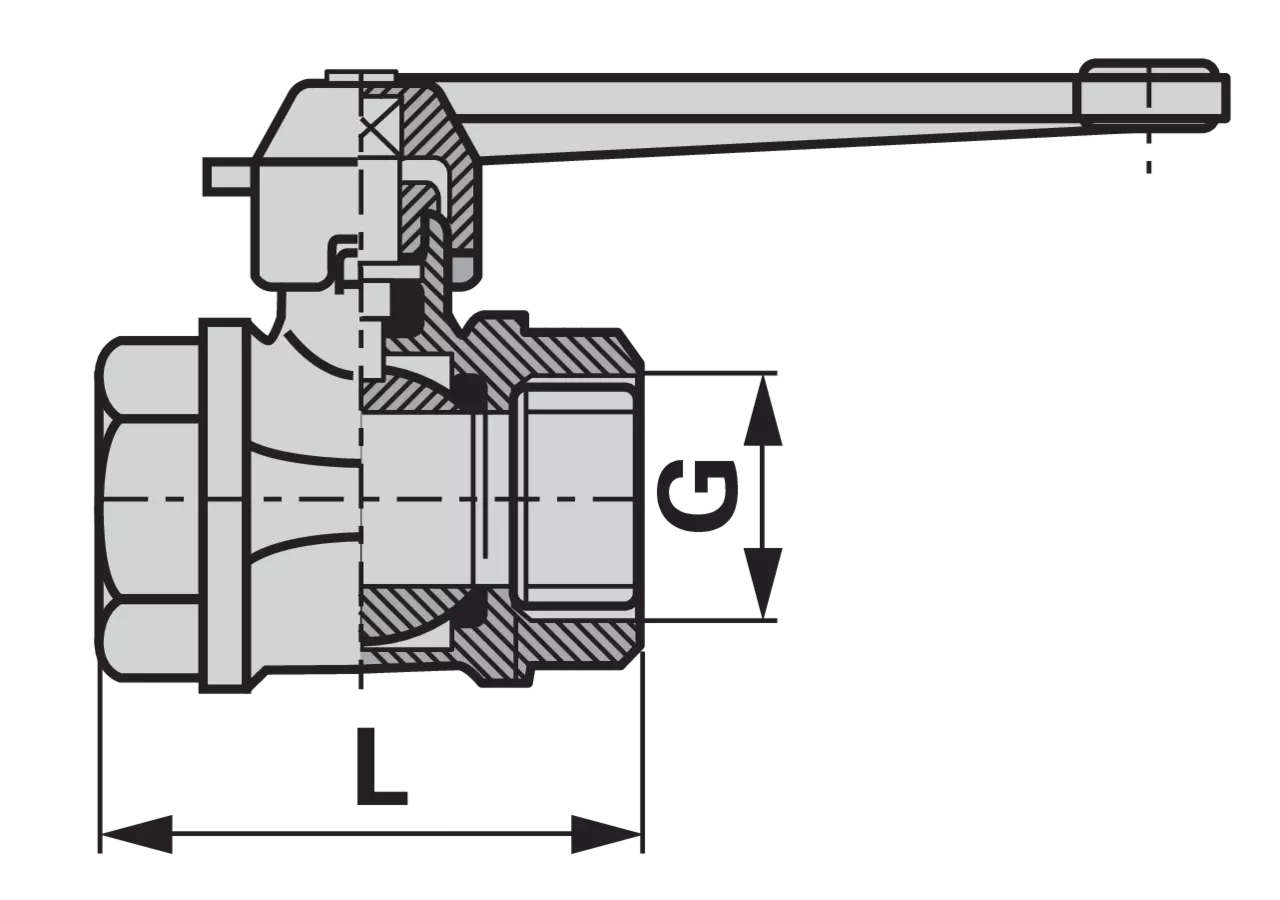 Kugelhahn IG 3/4 GartenShop24
