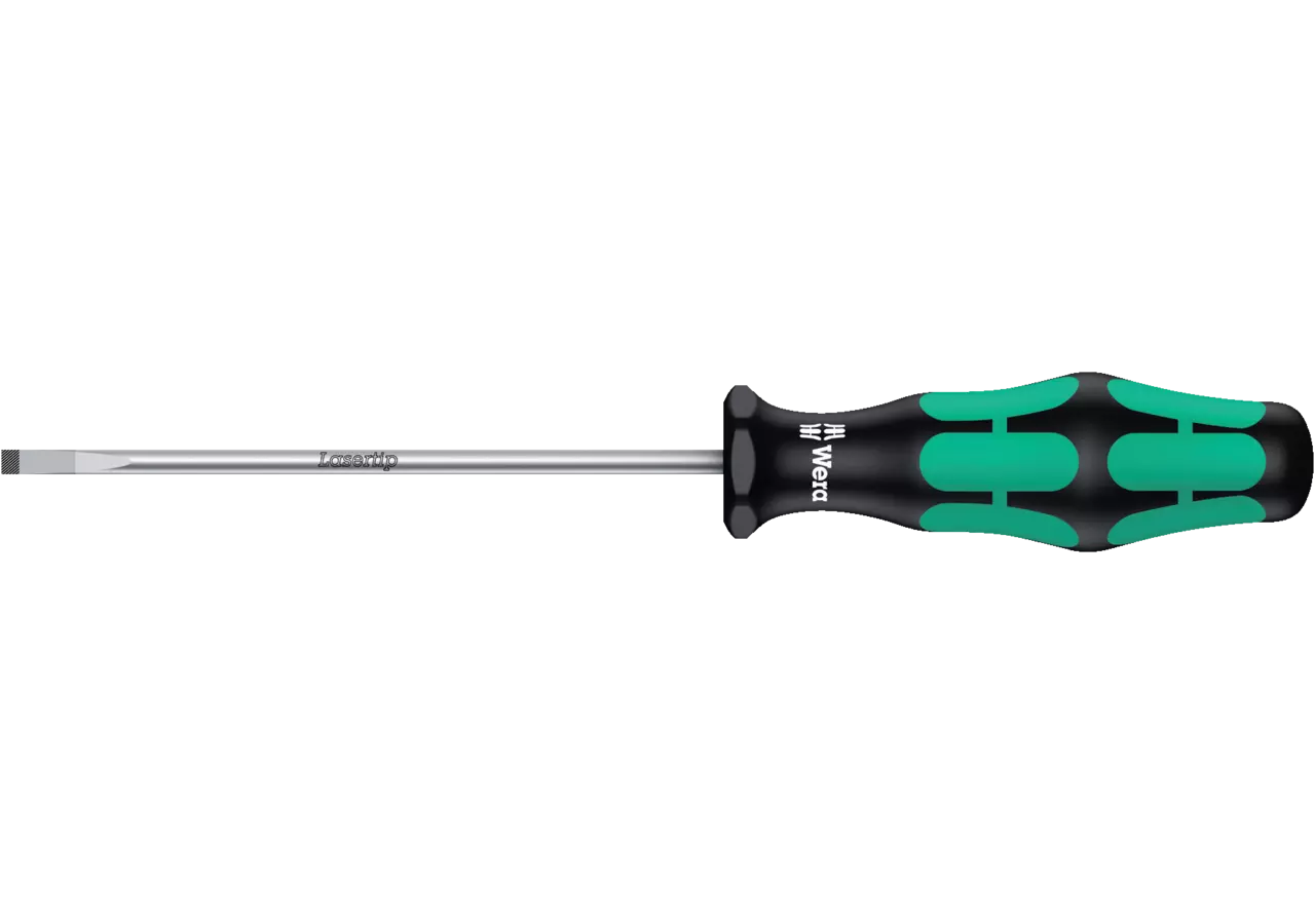 Schlitzschraubendreher Kraftform Plus 300, 1,0 x 5,5 mm Wera