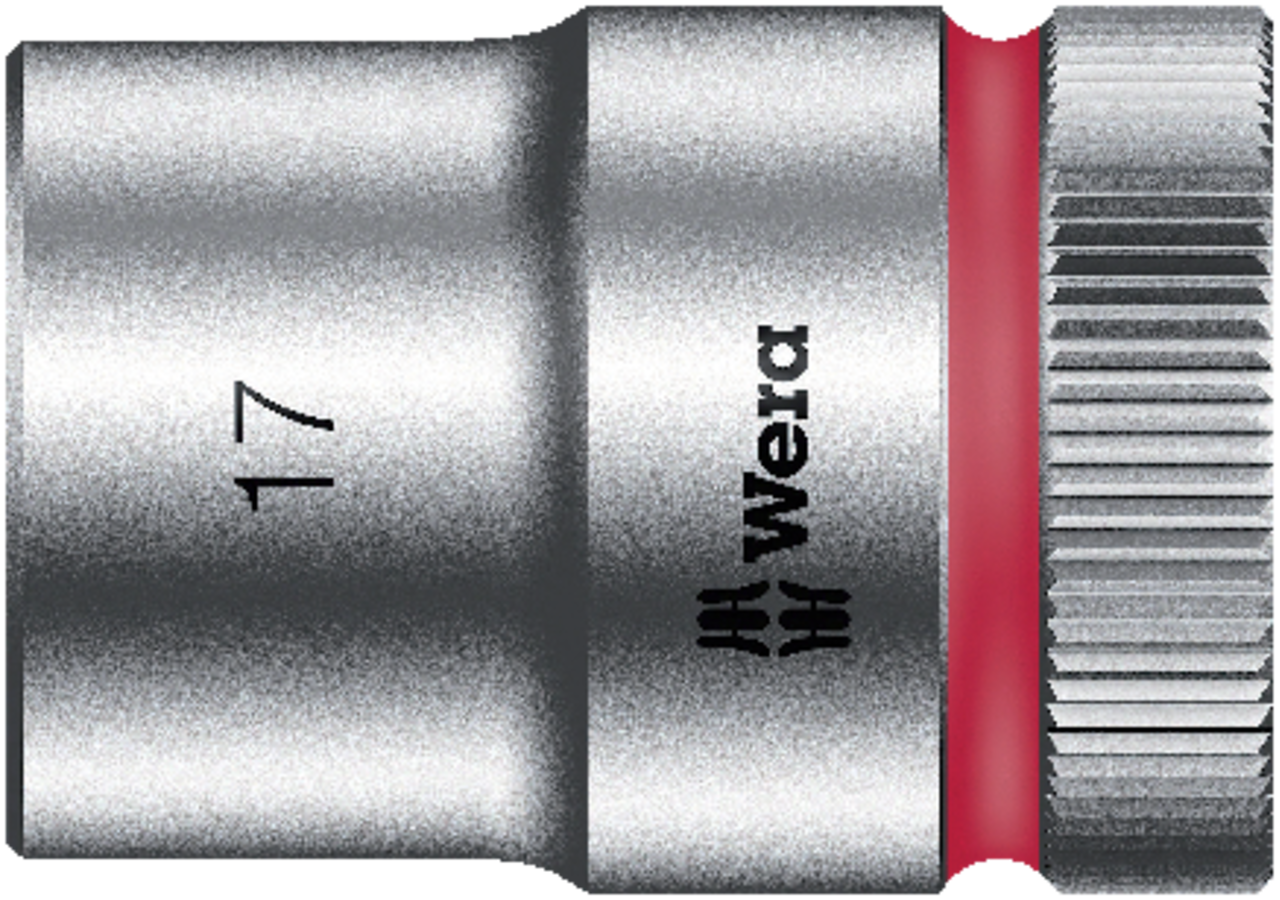 Stecknuss Zyklop 8790 HMC, SW 17 x 37 mm, Sechskant mit 1/2 Zoll Antrieb Wera