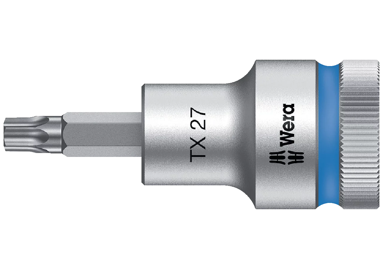 Schraubendreheinsatz 8767C, TX27 x 60 mm, Tx-Profil mit Haltefunktion und 1/2 Zoll Antrieb Wera
