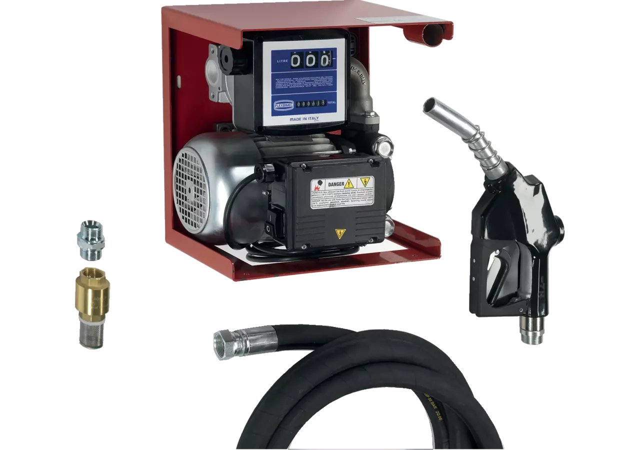 Dieselförderset für Wandmontage, 230 V - 370 W, 55 l/min – passend für Wandmontage, 230 V - 370 W, 55 l/min Flexbimec