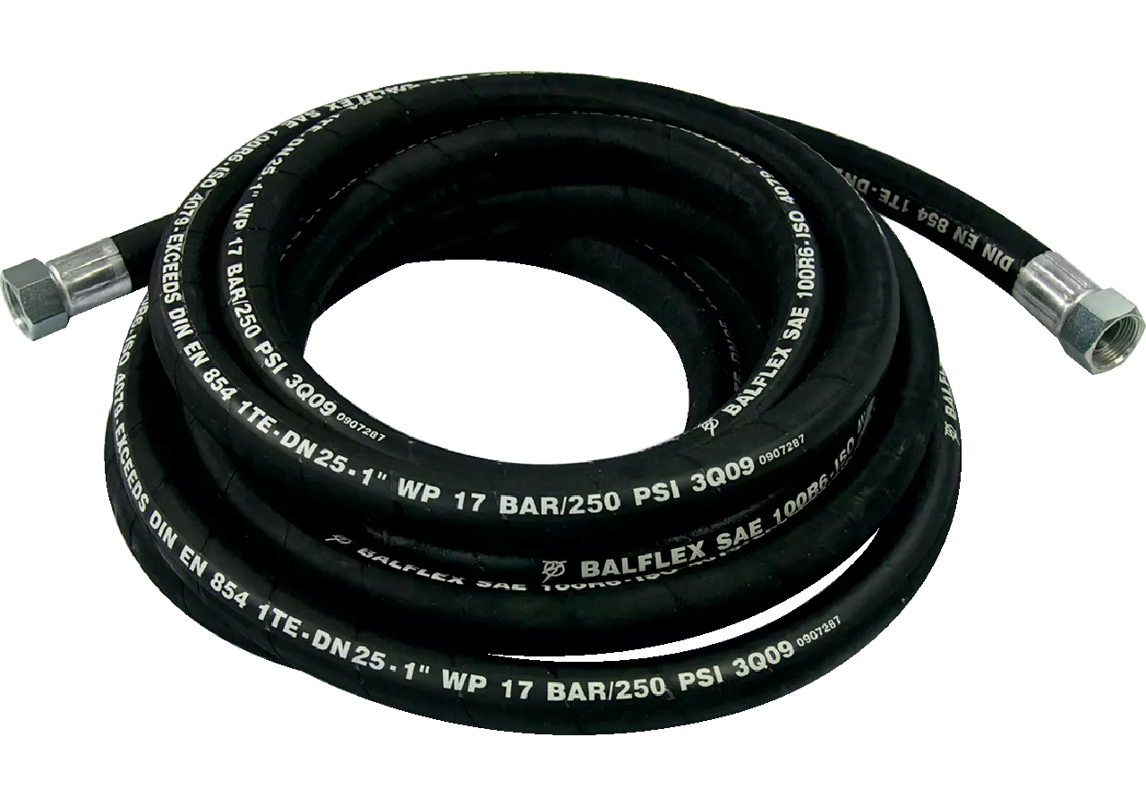 Gummiförderschlauch für Diesel, 6 Meter, 3/4 Zoll BSP – passend für Diesel, 6 Meter, 3/4 Zoll BSP Flexbimec