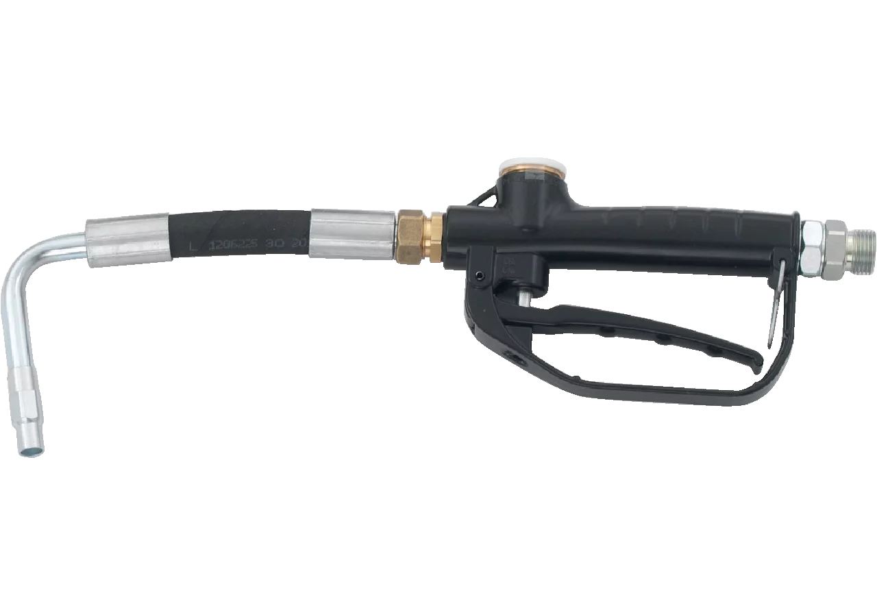 Ölzapfpistole mit Winkelauslaufrohr 90° Flexbimec