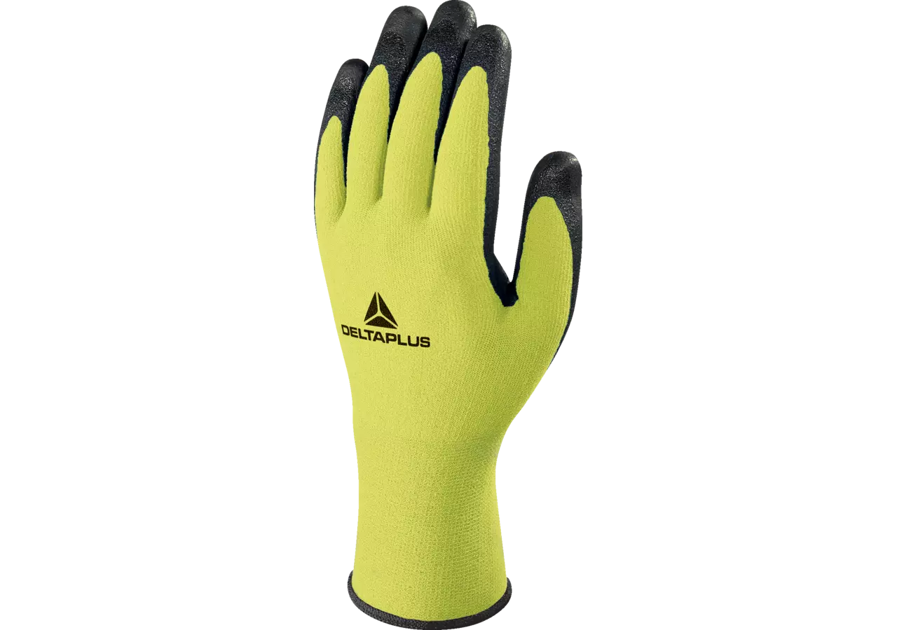 Arbeitshandschuhe Neptune, Neongelb-Schwarz Deltaplus