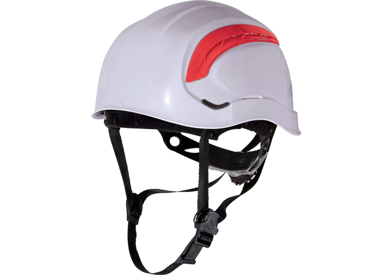 Bauhelm Granite Wind, Weiss Größe anpassbar Deltaplus