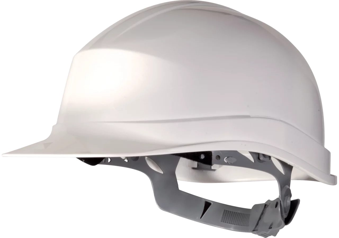 Bauhelm Zircon I, Weiss Größe anpassbar Deltaplus