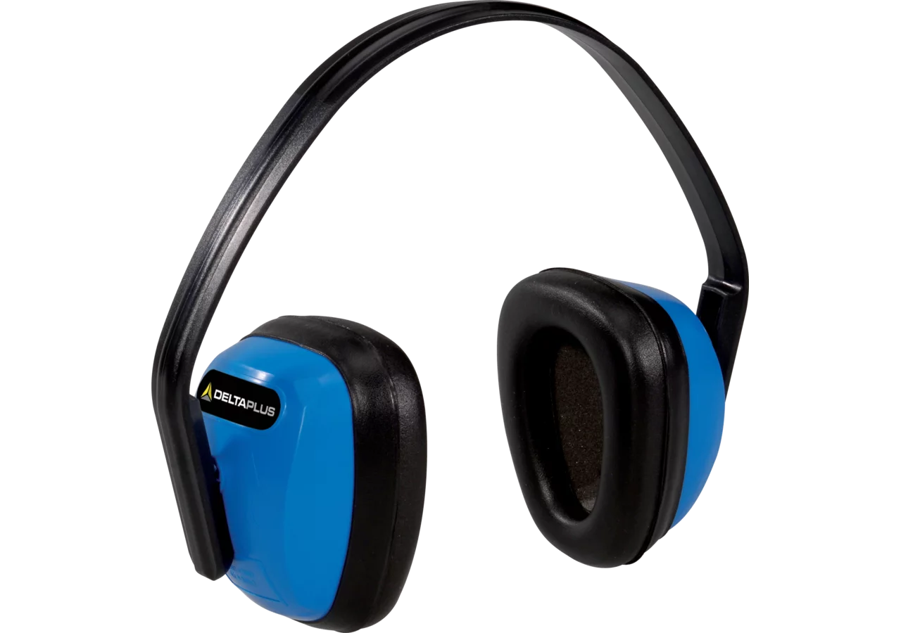 Kapselgehörschutz SPA3, Blau-Schwarz Deltaplus