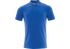 Polo-Shirt Crossover, Kornblau, Größe S mit Kragen MASCOT