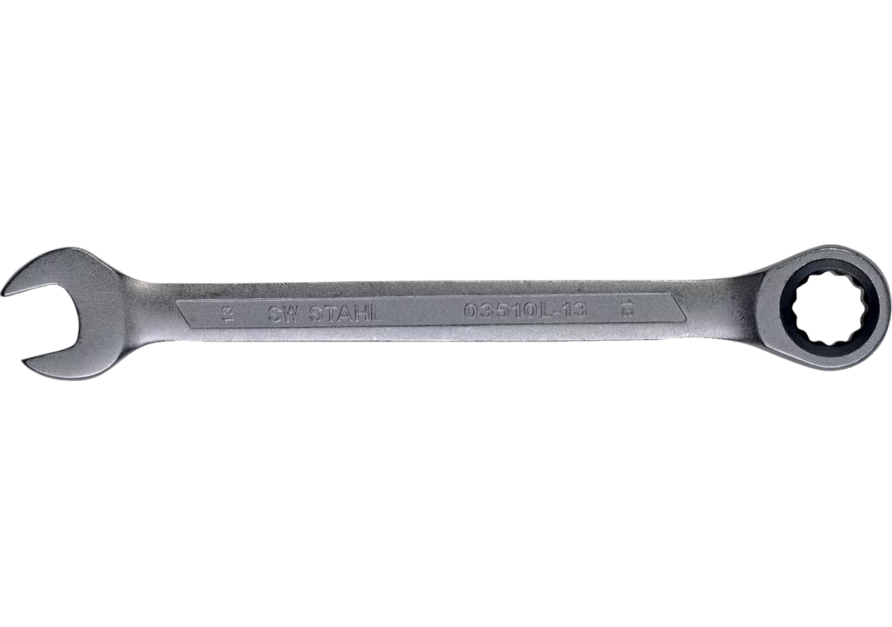 Ratschenschlüssel SW 13 x 178 mm Gabel-/Ring Ausführung SW-Stahl
