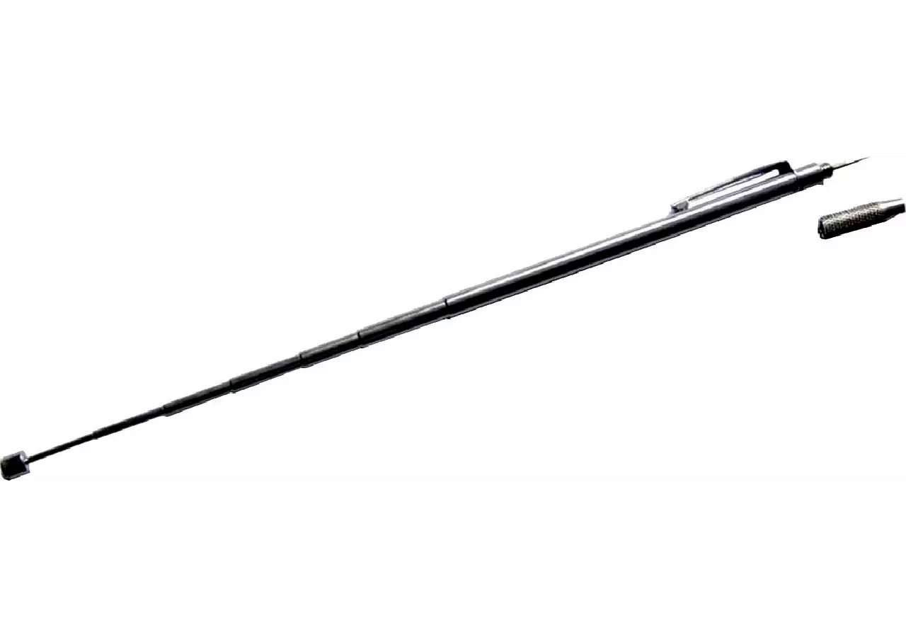 Teleskop-Magnetheber L 150 - 670 mm, auszeihbar mit Clip, für die Kitteltasche – passend für die Kitteltasche SW-Stahl