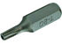 Schraubenbit T20 x 30 mm, T-Profil mit Loch mit 8 mm Sechskantaufnahme SW-Stahl
