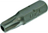 Schraubenbit T40 x 30 mm, T-Profil mit Loch mit 8 mm Sechskantaufnahme SW-Stahl
