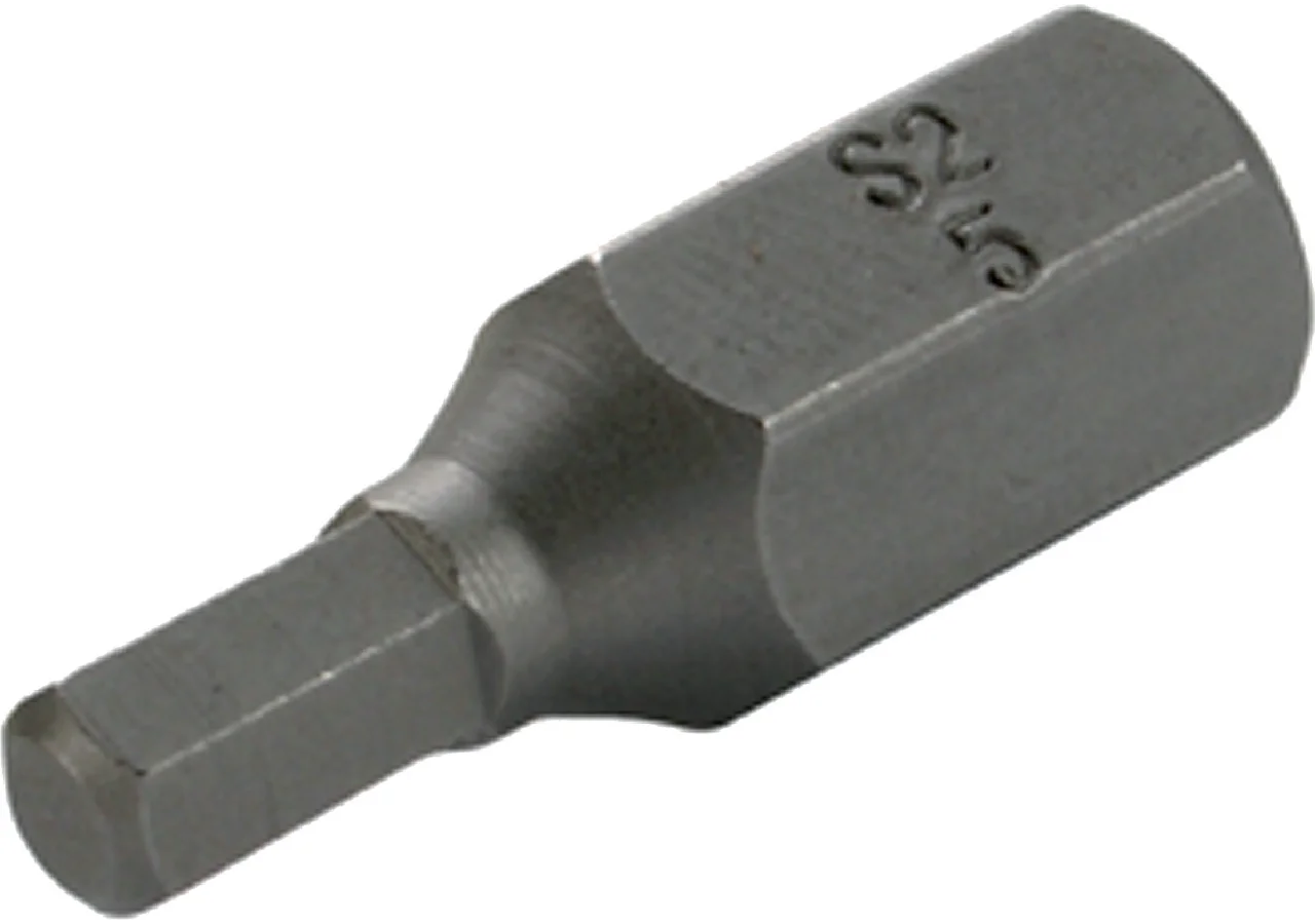 Schraubenbit M5 x 30 mm, Innensechskant mit 10 mm Sechskantaufnahme SW-Stahl