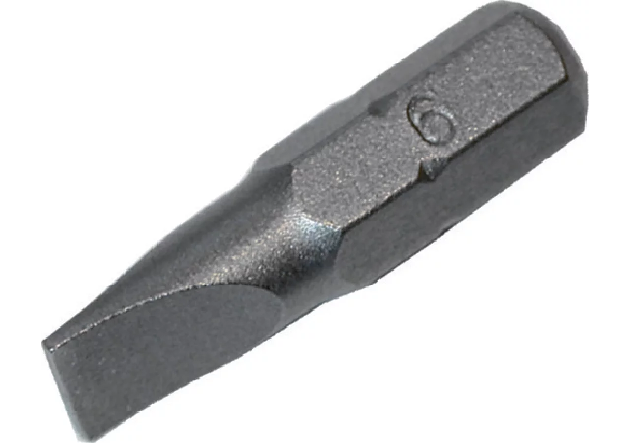 Schraubenbit 8 x 30 mm, mit Schlitz mit 8 mm Sechskantaufnahme SW-Stahl