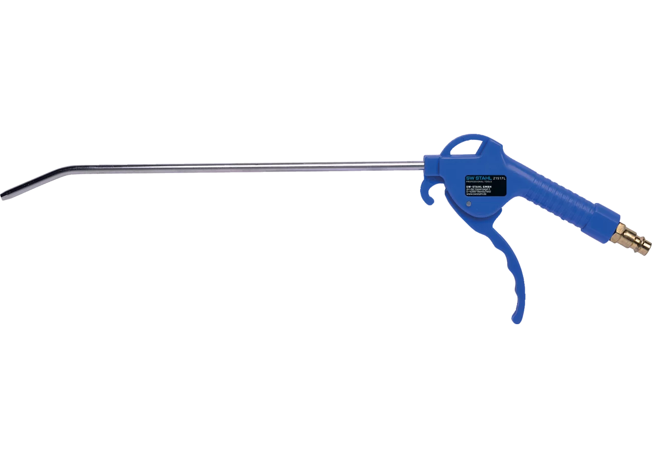 Druckluft-Ausblaspistole L 250 mm mit 1/4 Zoll Stecknippel SW-Stahl