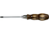 Schraubendreher PH2 x 100 mm, mit Kreuzschlitz mit ergonomischem Holzheft SW-Stahl