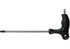Schraubendreher T40 x 150 mm, T-Profil ohne Loch mit Winkelgriff und Aufhängeloch SW-Stahl