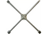 Radkreuzschlüssel SW 24 x 27 x 32 x 3/4 Zoll mit Schenkellänge 350 mm SW-Stahl