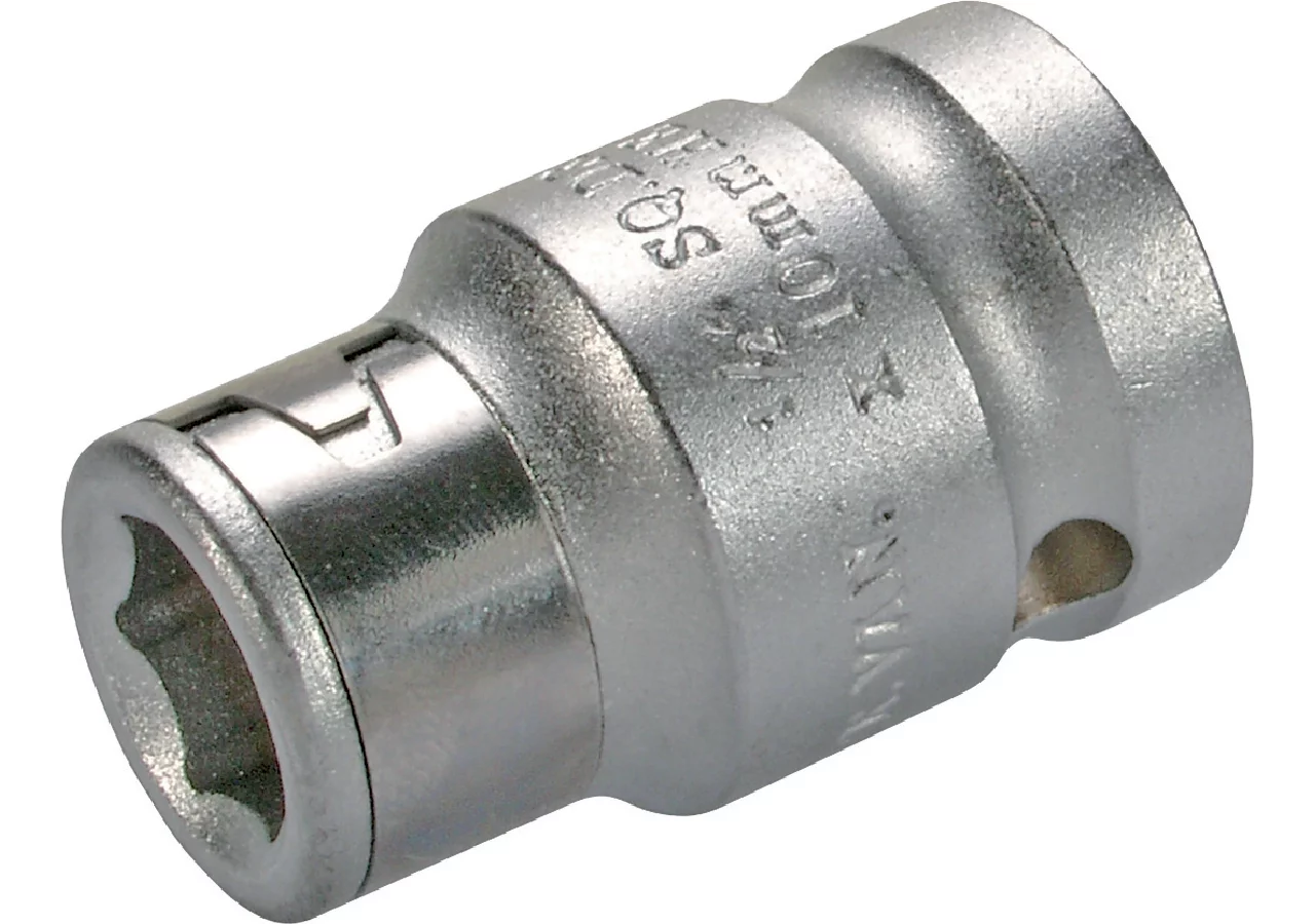 Spezialadapter für 10 mm Schraubbits und 1/2 Zoll Antrieb – passend für 10 mm Schraubbits und 1/2 Zoll Antrieb SW-Stahl