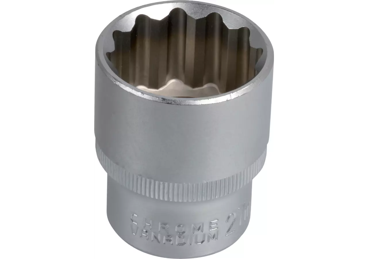 Stecknuss SW 14 x 38 mm, Zwölfkant kurz mit 1/2 Zoll Antrieb SW-Stahl