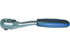 Umschaltratsche L 145 mm, mit gebogenem Schaft und 1/4 Zoll Antrieb SW-Stahl
