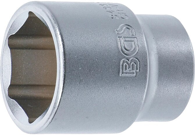 Stecknuss SW 33 x 56 mm, Sechskant kurz mit 3/4 Zoll Antrieb BGS
