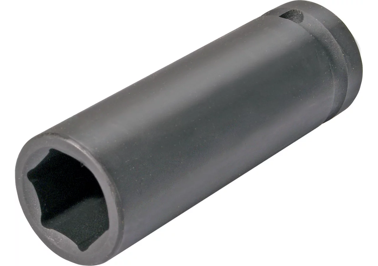 Stecknuss SW 27 x 78 mm, Impact Sechskant lang mit 1/2 Zoll Antrieb SW-Stahl