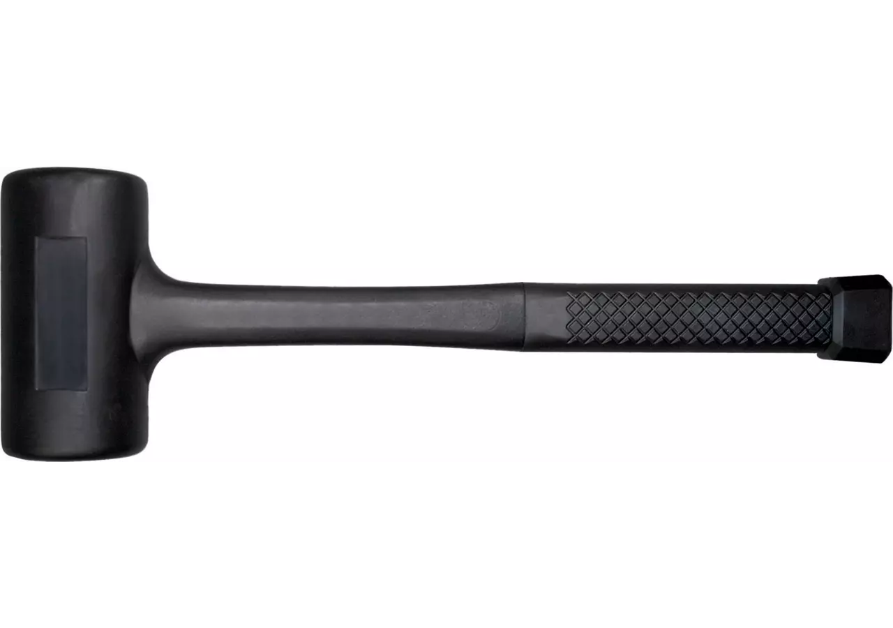 Schonhammer Kopf Dm 60 mm, L 375 mm rückschlagfrei, komplett gummiert SW-Stahl