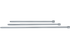 Verlängerungssatz 3-teilig, 375 - 450 - 600 mm mit 3/8 Zoll Antrieb SW-Stahl