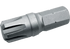Schraubenbit M10 x 30 mm, Profil RIBE mit 10 mm Sechskantaufnahme SW-Stahl