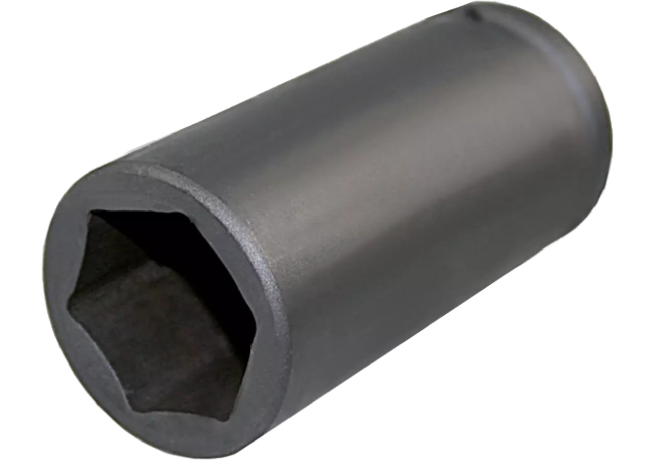 Stecknuss SW 30 x 90 mm, Impact Sechskant lang mit 3/4 Zoll Antrieb SW-Stahl