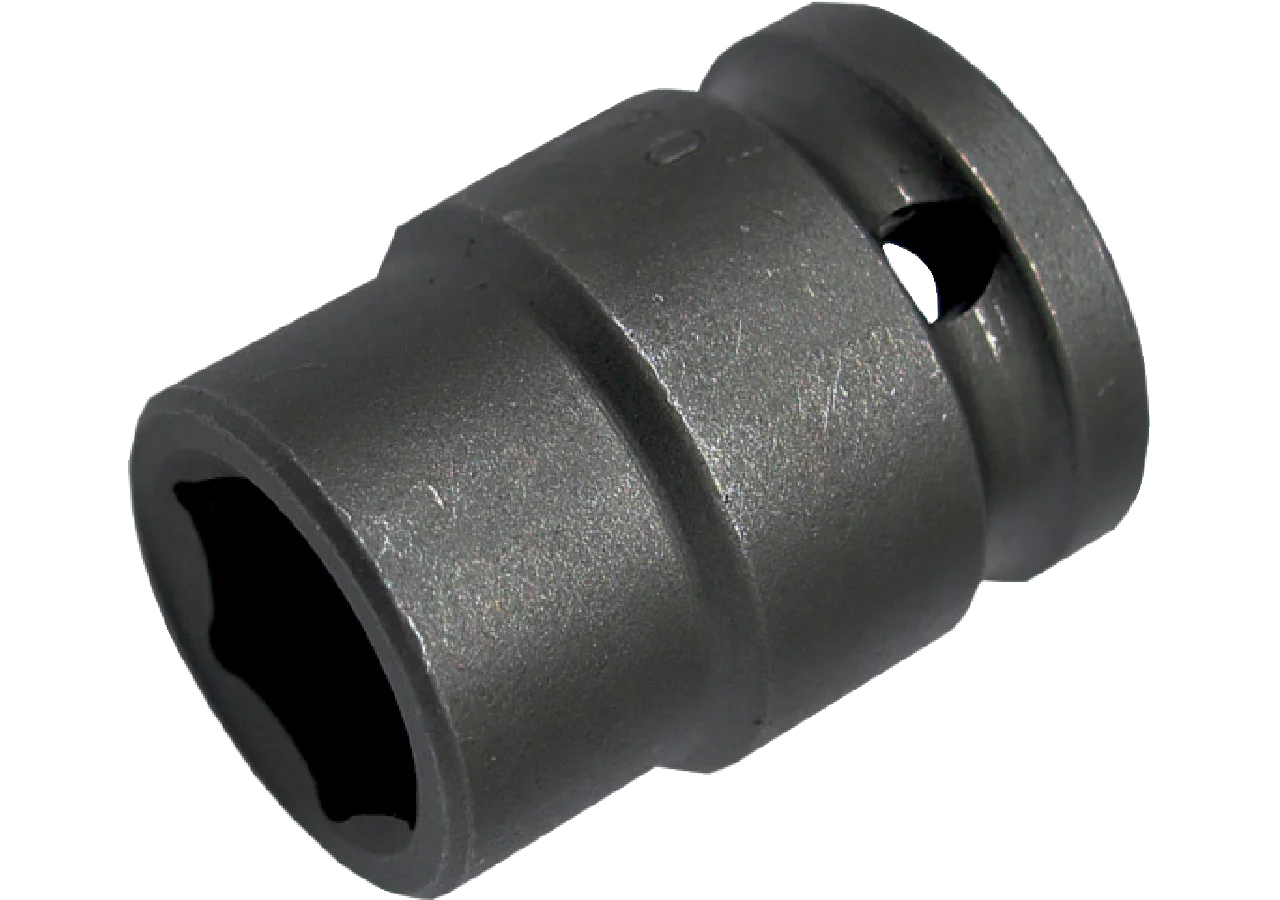 Stecknuss SW 36 x 65 mm, Impact Sechskant kurz mit 1 Zoll Antrieb SW-Stahl