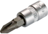 Schraubendreheinsatz PH2 x 36 mm, mit Kreuzschlitz mit 1/4 Zoll Antrieb SW-Stahl