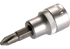 Schraubendreheinsatz PH3 x 48 mm, mit Kreuzschlitz mit 3/8 Zoll Antrieb SW-Stahl