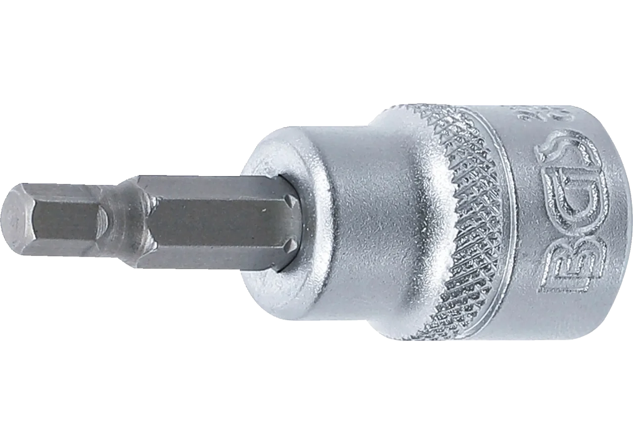 Schraubendreheinsatz SW 5 x 48 mm, Innensechskant mit 3/8 Zoll Antrieb BGS