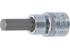 Schraubendreheinsatz SW 8 x 48 mm, Innensechskant mit 3/8 Zoll Antrieb SW-Stahl