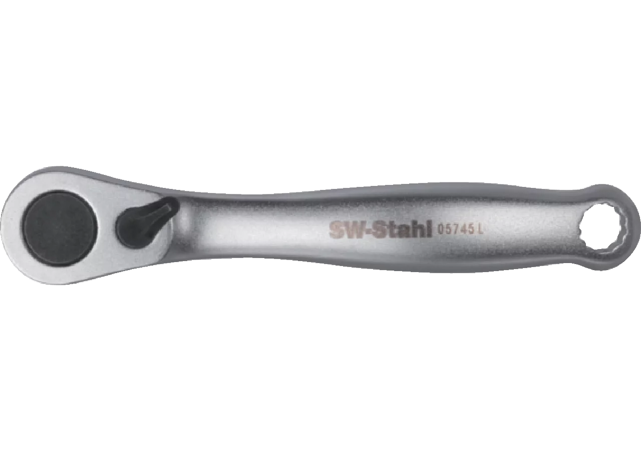 Mini Ratsche L 95 mm mit 1/4 Zoll Antrieb SW-Stahl