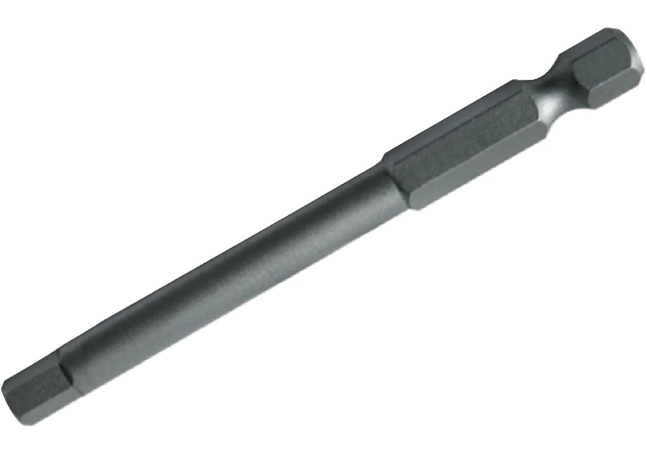Schraubenbit SW 6 x 75 mm, Innensechskant mit 1/4 Zoll Antrieb SW-Stahl