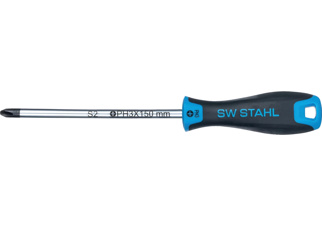 Schraubendreher PH3 x 150 mm, mit Kreuzschlitz SW-Stahl