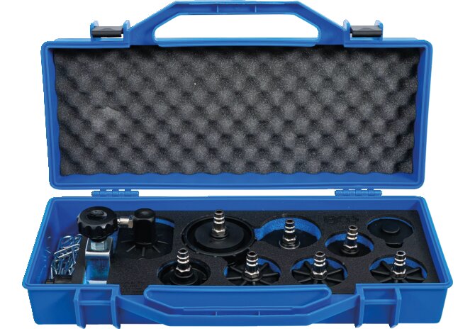 Adaptersatz 8-teilig passend zu Bremsentlüftungsgerät 8315 BGS