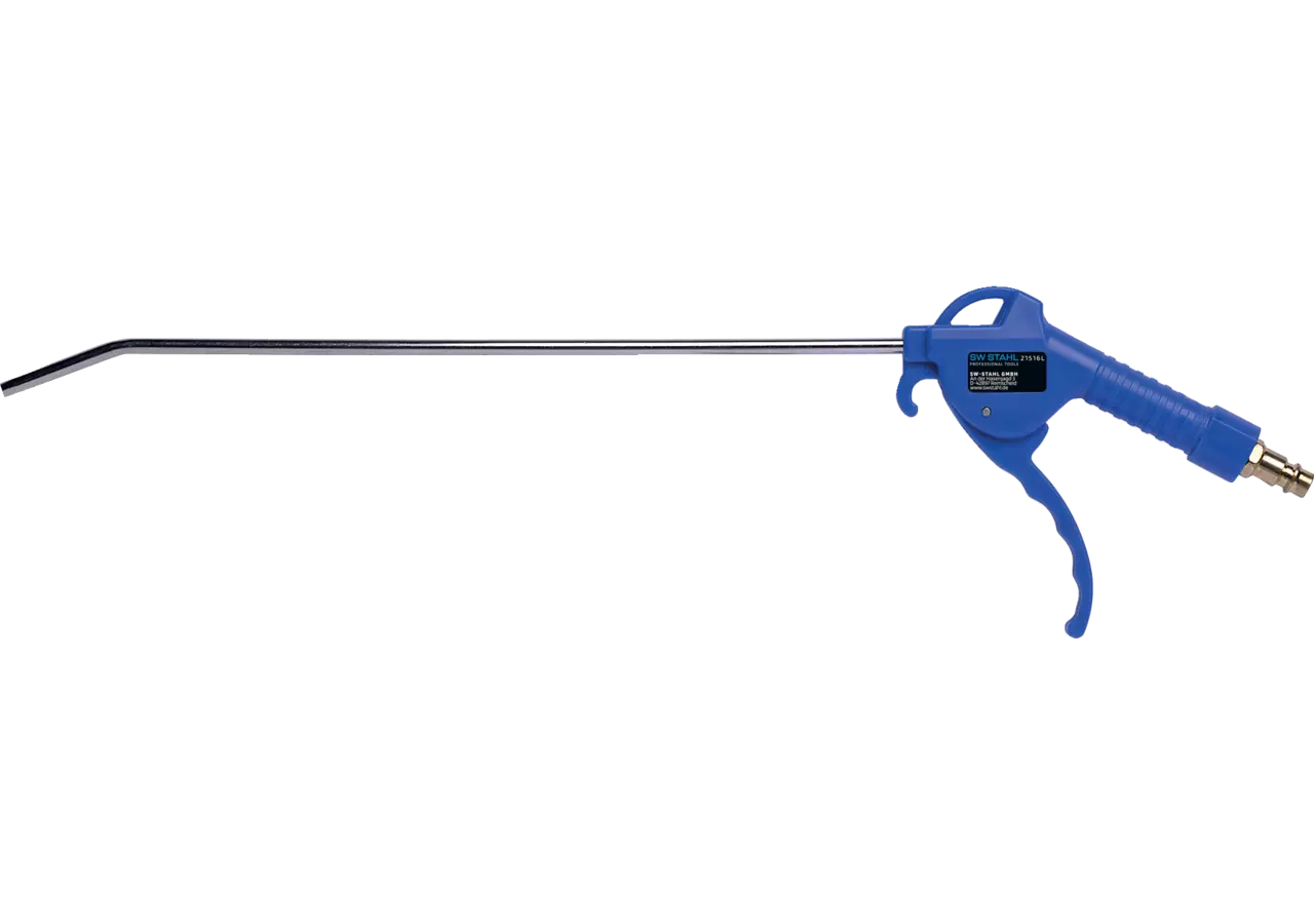 Druckluft-Ausblaspistole L 1000 mm mit 1/4 Zoll Stecknippel SW-Stahl