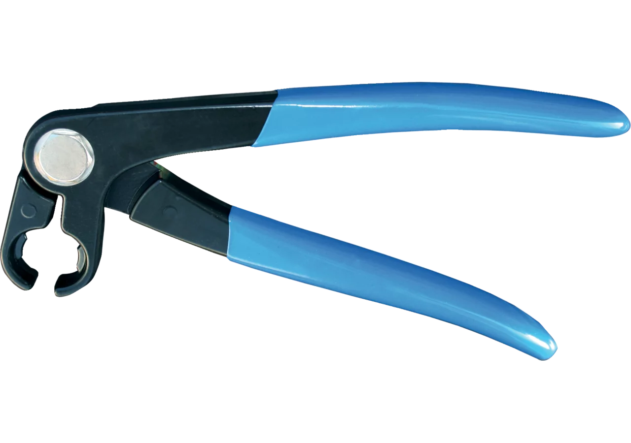 Lösezange für Kraftstoffleitungen, L 210 mm, 90° gebogen – passend für Kraftstoffleitungen, L 210 mm, 90° gebogen SW-Stahl