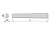 Hammerstiel aus Esche, L 310 mm passend zu Kopfgewicht 400 g SW-Stahl