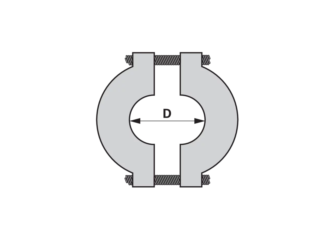 Trennmesser 12 - 75 mm passend zu Abziehvorrichtung 11641L SW-Stahl