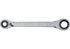 Ratschenschlüssel 4-in-1, L 205 mm, SW 10, 13, 17, 19 mm SW-Stahl